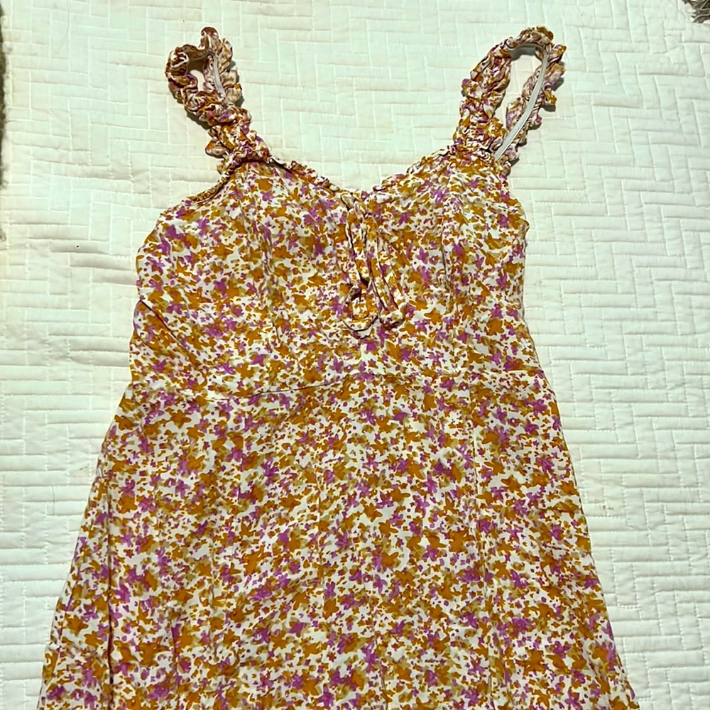 Floral midi dress